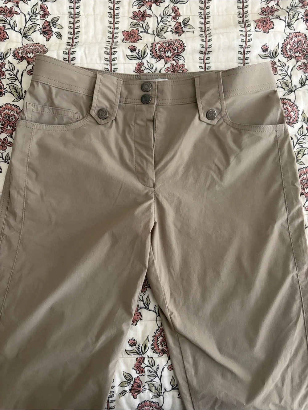 Anatomie Straight-Leg Travel Pants in Taupe